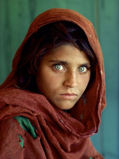 Afghan Girl. Steve McCurry. National Geographic Magazine. June, 1984
